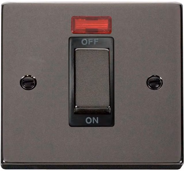 SE HOME Black Surface Mount Switch