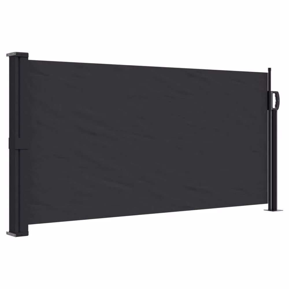 Berkfield Home Retractable Side Awning in Black, W/D/H: 300 x 100 x 100 cm – 2