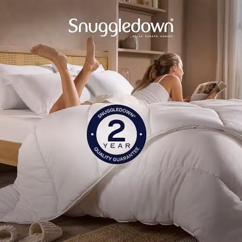 Snuggledown Hotel Collection 13.5 Tog Winter Duvet, White, W/D/H: 260 x 220 cm – 3