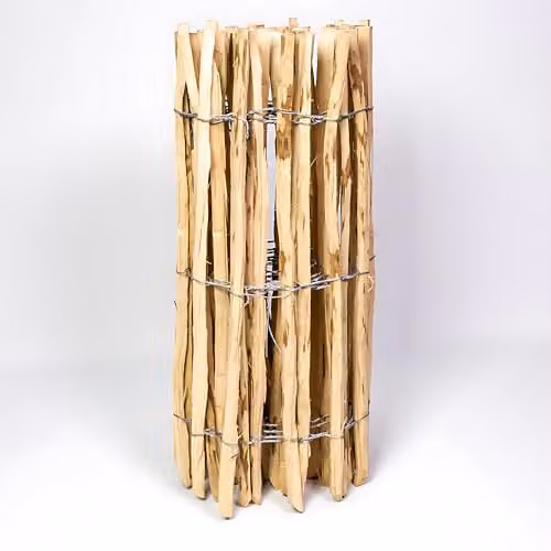 Primrose Split Hazel Decorative Rustic Fencing Screening Roll, Brown, H: 120 cm x W: 300 cm