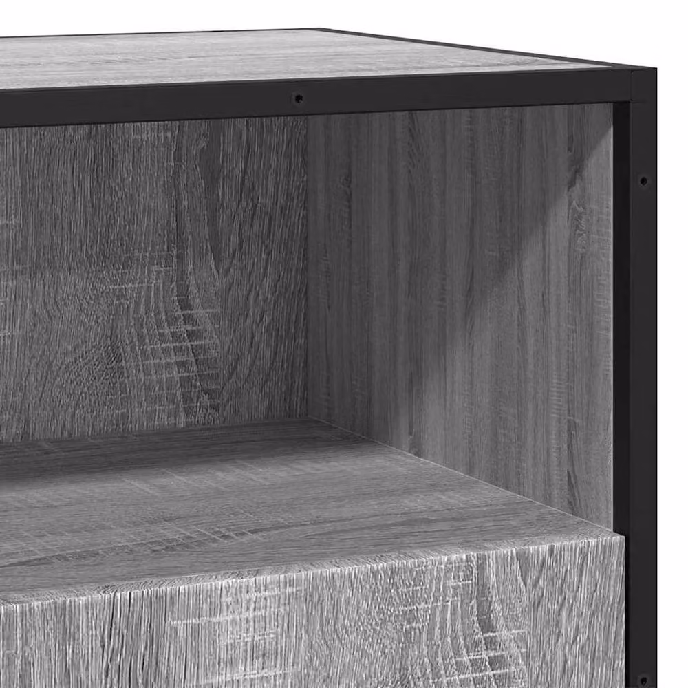 Berkfield Home Grey Sonoma Sideboard in Engineered Wood, W/D/H: 68 x 35 x 76 cm – 5