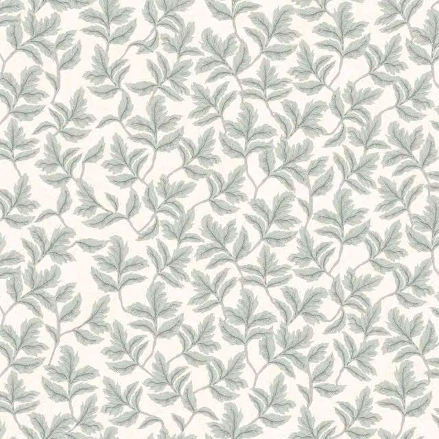 World of Wallpaper Arts & Crafts Leaf Botanical Floral Wallpaper in Olive Green – 1