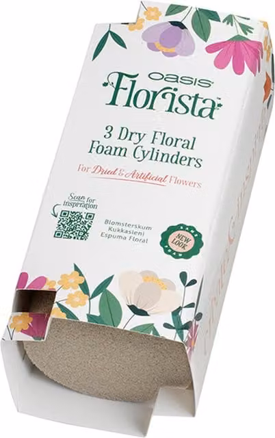 Oasis Floral Dry Foam Cylinder