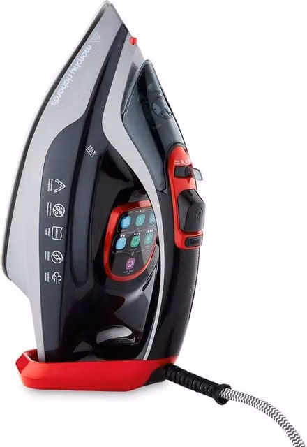 Morphy Richards Power Steam Elite 3000W LED Steam Iron with Ceramic Soleplate and Anti-Calc Function in Black – 1