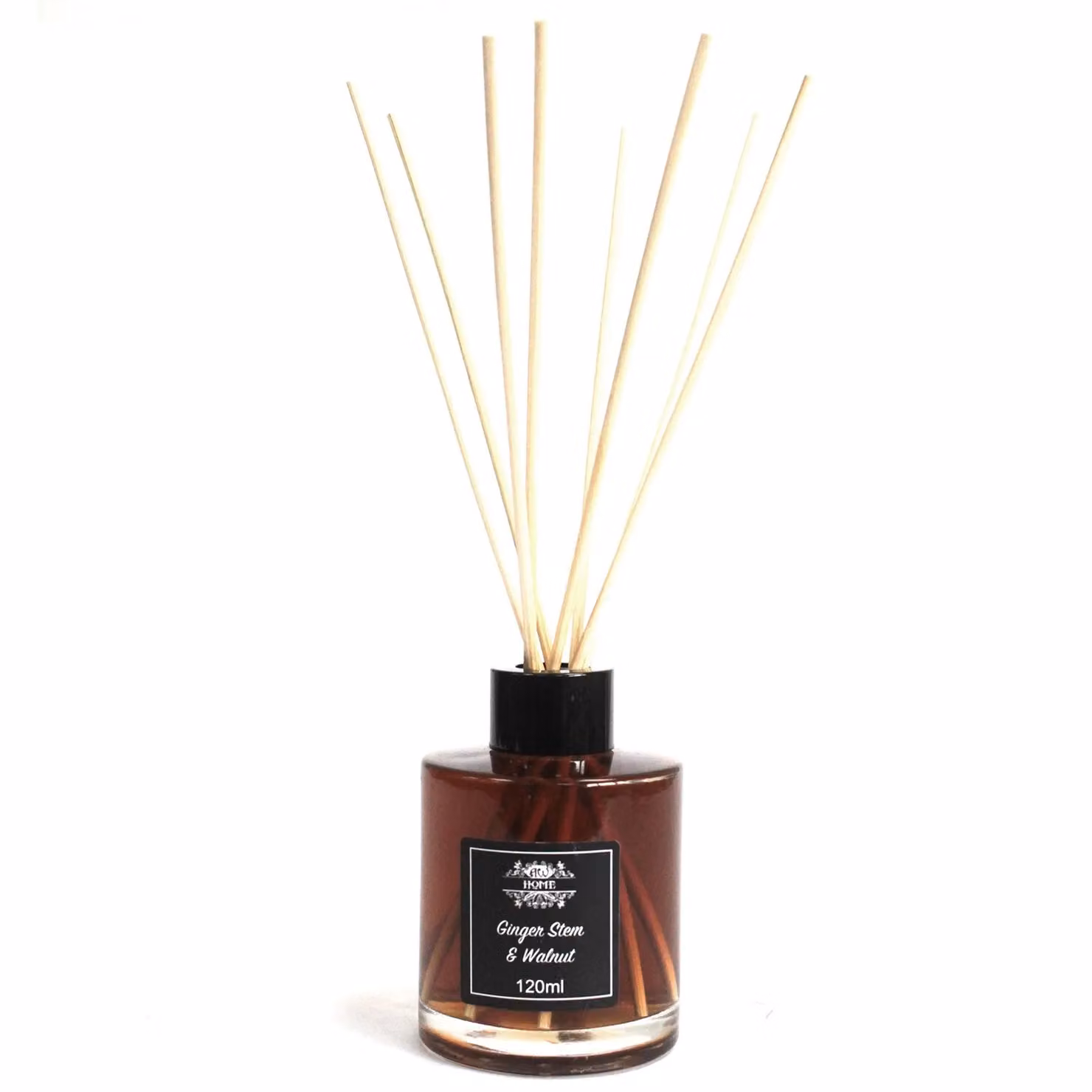 KDMD Ginger Stem & Walnut Reed Diffuser, 120ml, Red – 2