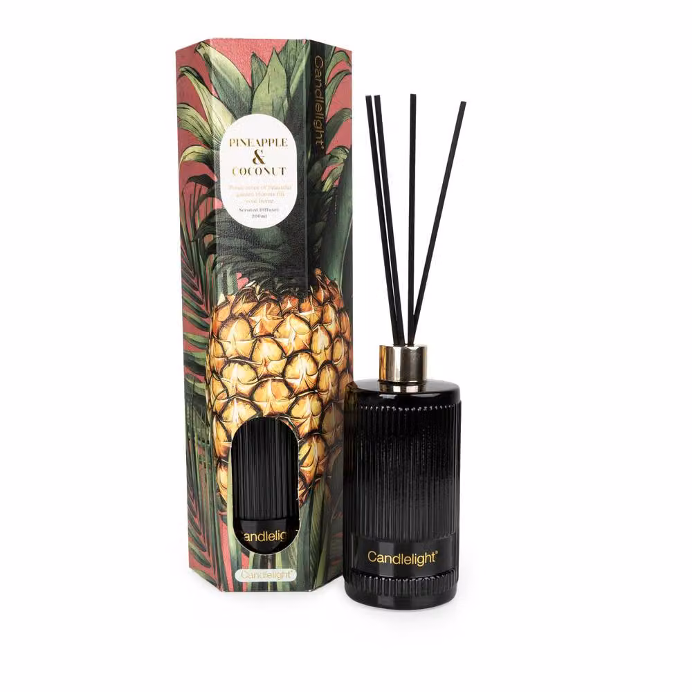 Madison & Mayfair Pineapple & Coconut Reed Diffuser in Black – 2