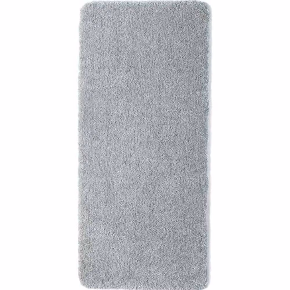 My Lux Silver Grey Shaggy Rectangular Rug, Hand Tufted Polypropylene, W/D/H: 160 x 230 cm, Stain-Resistant, Washable and Non-Slip – 5