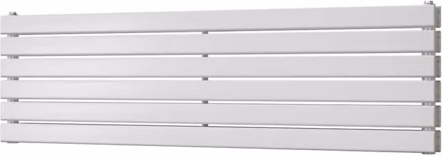 Typhoon Axis White Double Panel Horizontal Steel Radiator