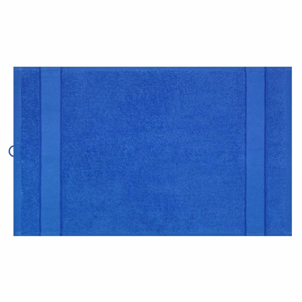 Myrtle Beach Blue Ringspun Cotton Fluffy Guest Towel – 2