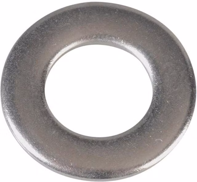 Forgefix DIN125 A2 Stainless Steel Flat Washers, Bright Silver