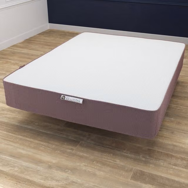 DS Living Siam Gel-Flex Medium Mattress in Brown and White, W/D: 120 x 190 cm