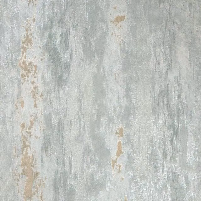 I Love Wallpaper Nova Metallic Abstract Wallpaper in Duck Egg Green with Silver Sparkle