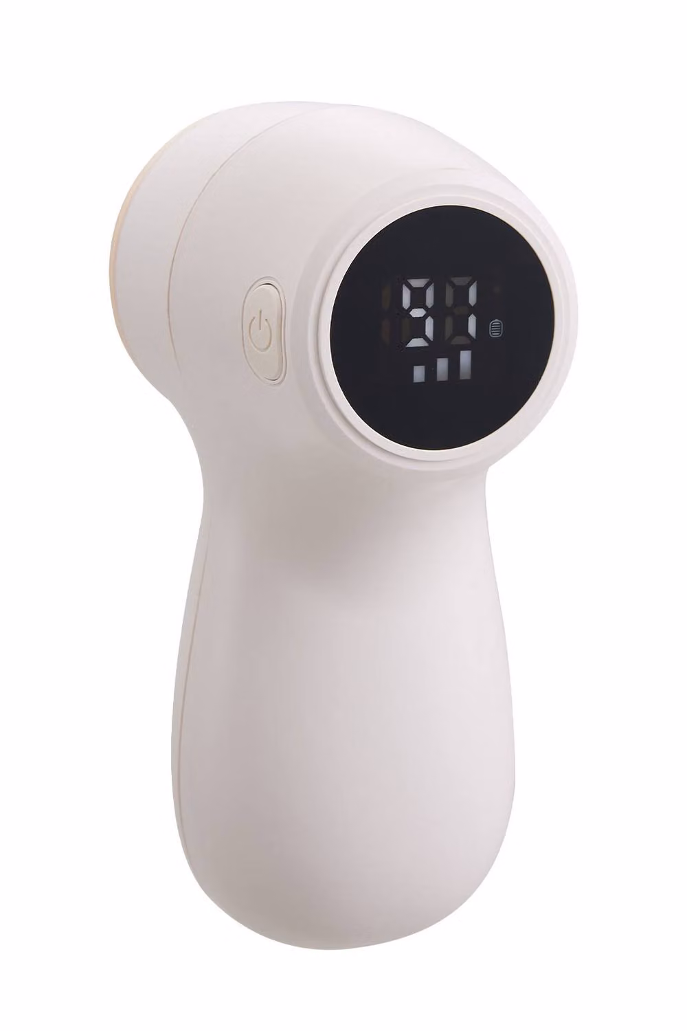 Living and Home Rechargeable Fabric Shaver with LED Display and Replaceable Blades in White – 2