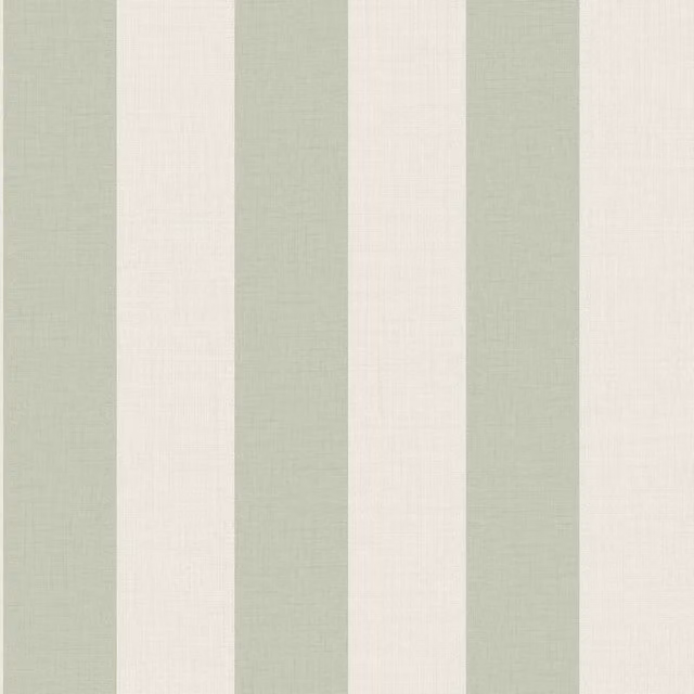 Grandeco Classic Striped Abstract Wallpaper in Green