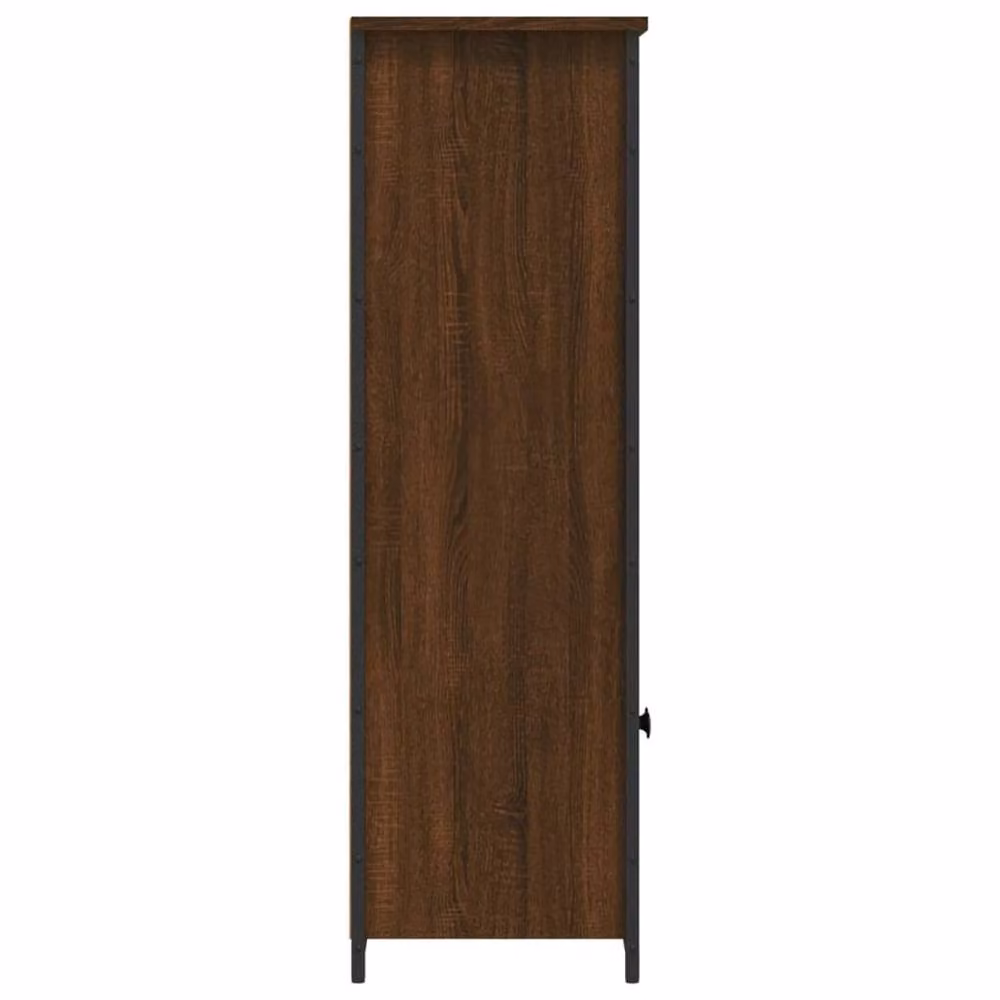Berkfield Home Industrial Highboard in Brown, W/D/H: 62 x 32 x 103.5 cm – 4