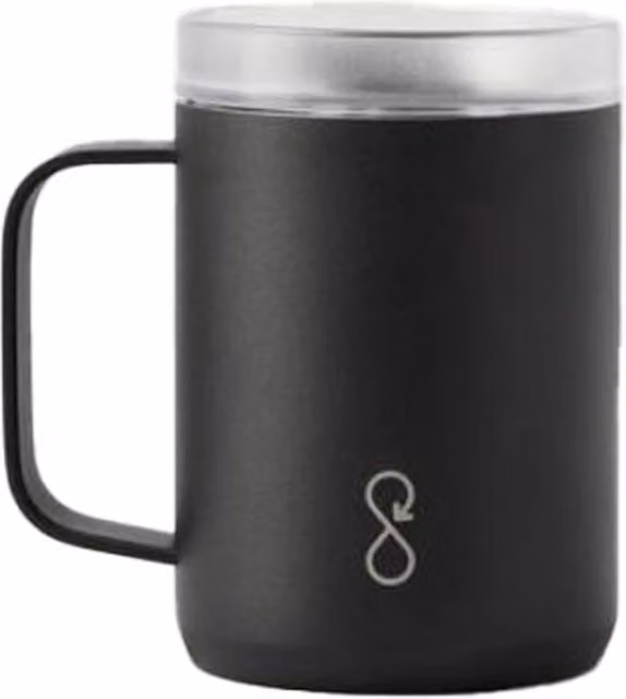 Ocean Bottle Insulated Travel Mug, 350ml, Jet Black