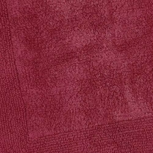Allure Bath Fashions Elegance Reversible Heavyweight Cotton Bath Mat in Turquoise, W: 53 cm x L: 85 cm – 5