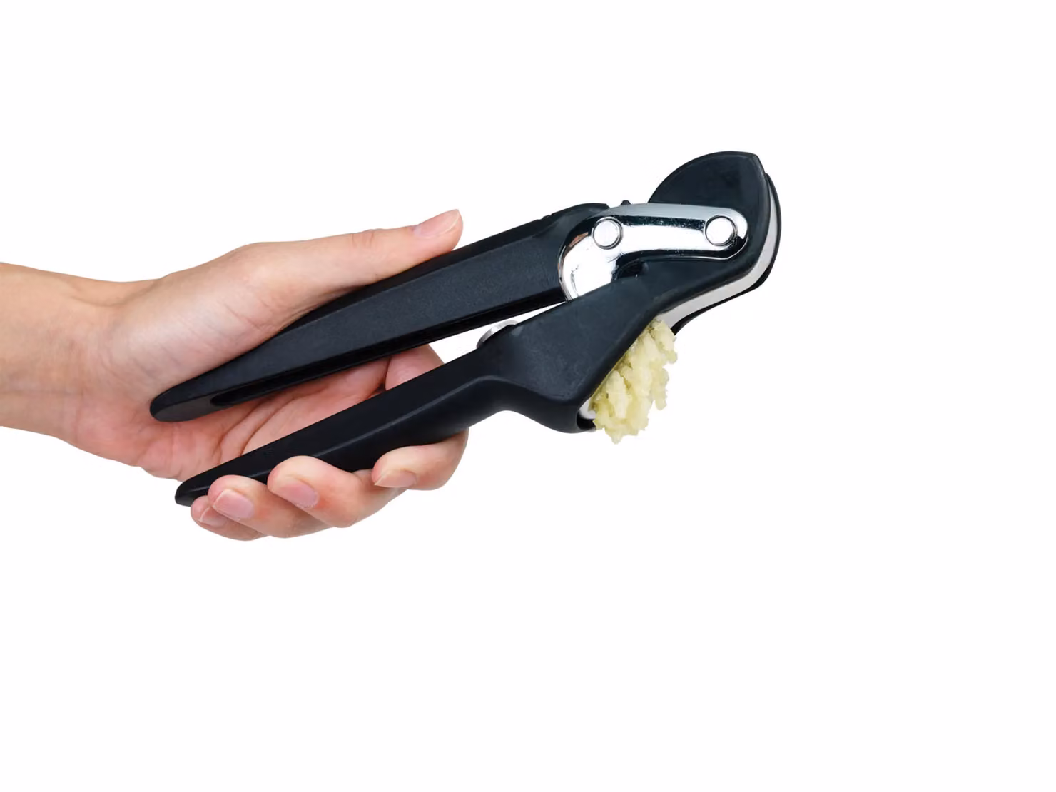 Chef'n FreshForce Garlic Press in Black and Multicolour – 3