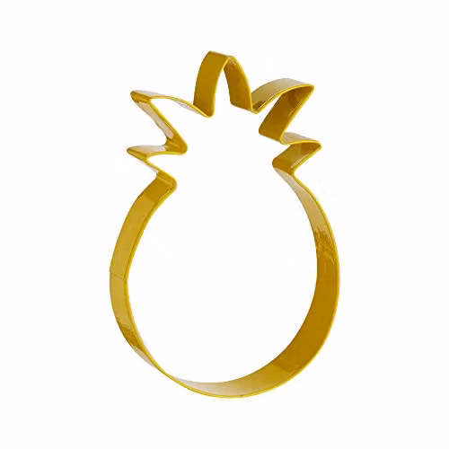 Mason Cash Silver Pineapple Metal Cookie Cutter
