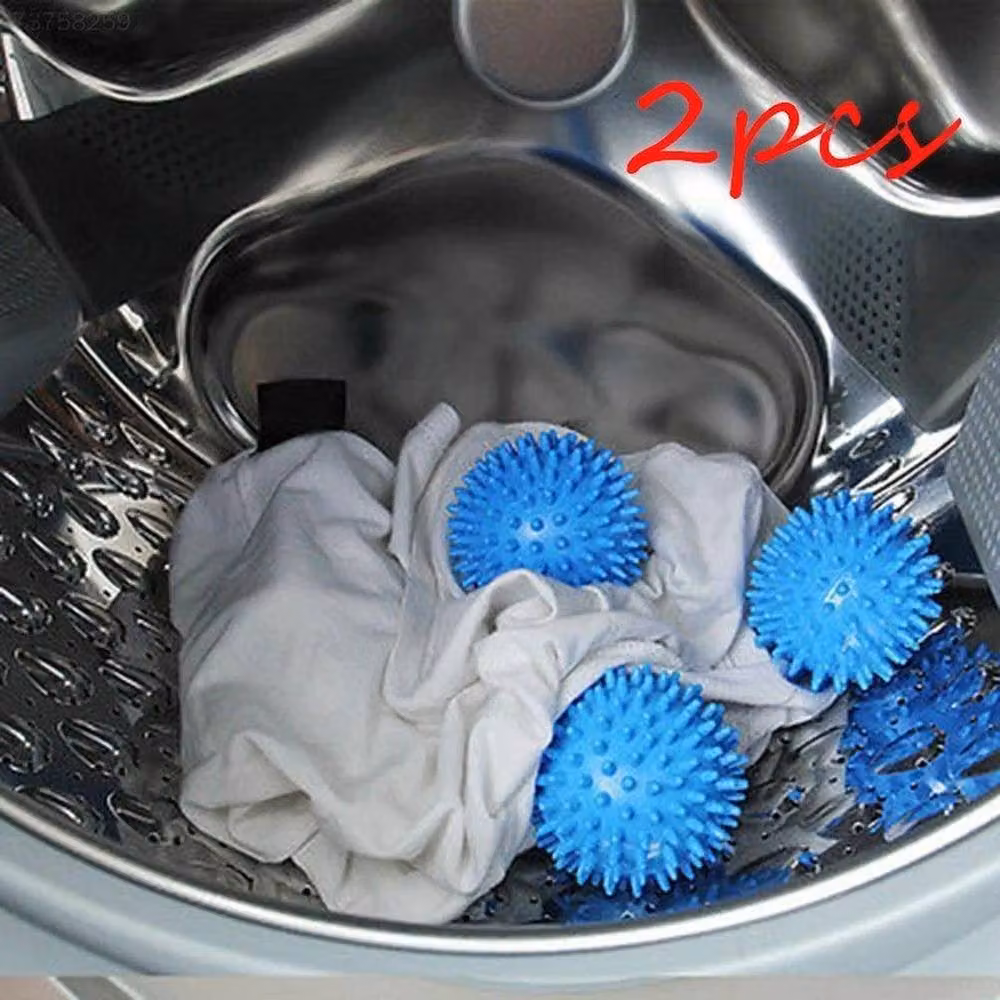SPETLEK 8x Reusable Blue Laundry Dryer Balls for Machine Drying – 3
