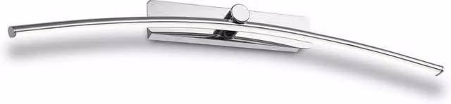 Netlighting Fusion LED Wall Picture Light, 12W, 4000K, 760lm, Polished Chrome and Grey