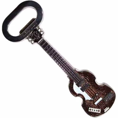 Rock Off Beatles Mathew Street Brown and Orange Metal Bottle Opener – 1