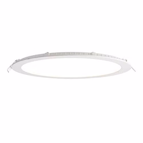 Netlighting Siriodisc Integrated LED Recessed Downlight Panel, White, 24W, Cool White, IP20