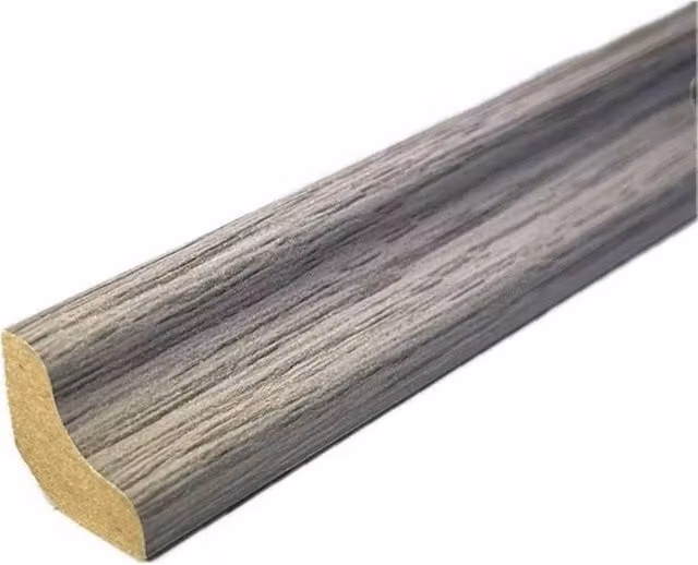 Vinyl Flooring UK Scotia Beading Moulding, Dove Grey, Waterproof, 2.4m Length, Pack of 10
