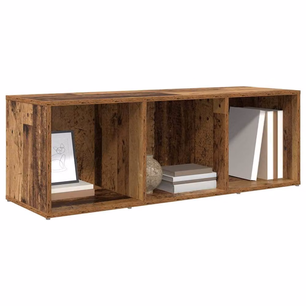 Berkfield Home Brown Minimalist TV Cabinet with Storage in Engineered Wood – 2