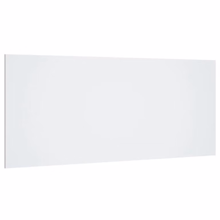 Berkfield Home White Engineered Wood Bed Headboard W/D/H: 200 x 1.5 x 80 cm
