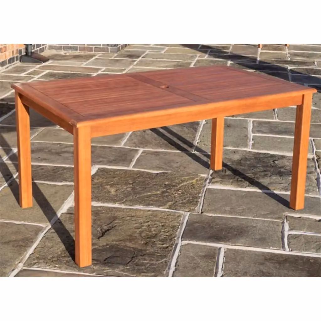 Cheshire Rectangular Brown Wood Dining Table – 2