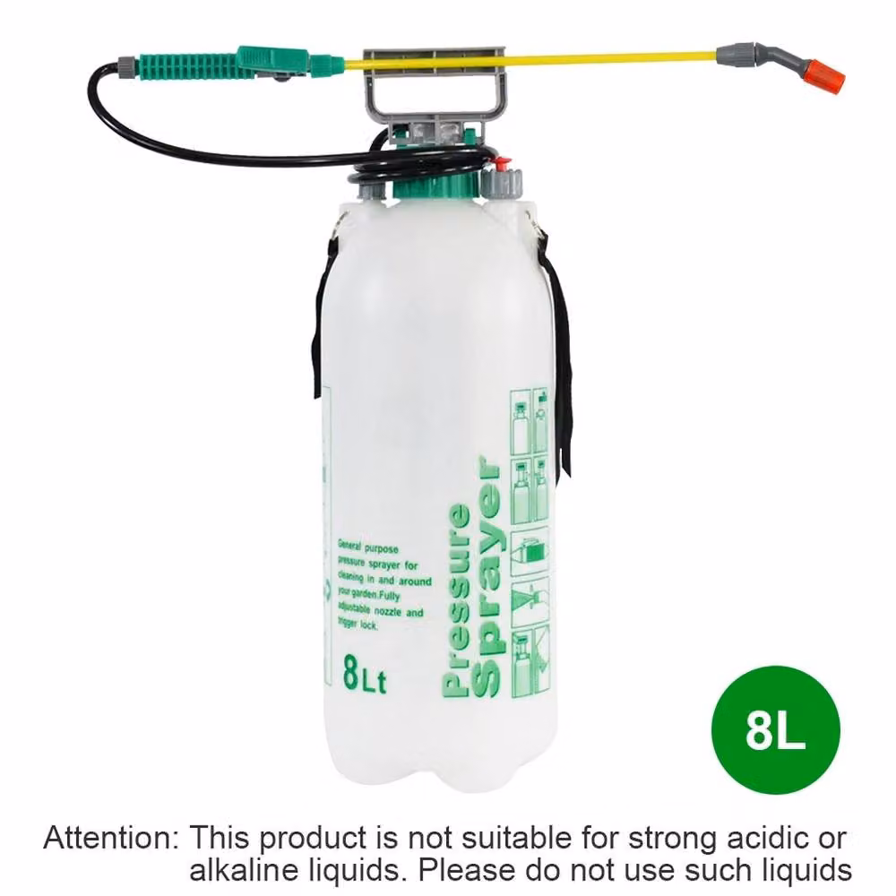 EONLION 8L Manual Garden Pressure Sprayer in White – 2