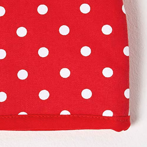 Homescapes Double Design Polka Dot Red Cotton Tea Cosy Teapot Warmer – 3