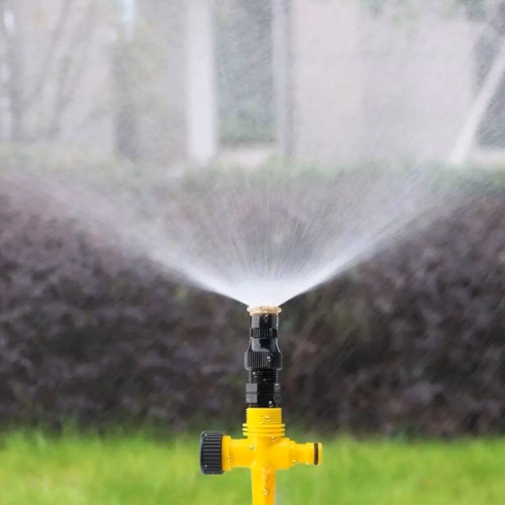 EONLION 8-Piece Automatic Circular Garden Water Sprinkler Set in Yellow – 3