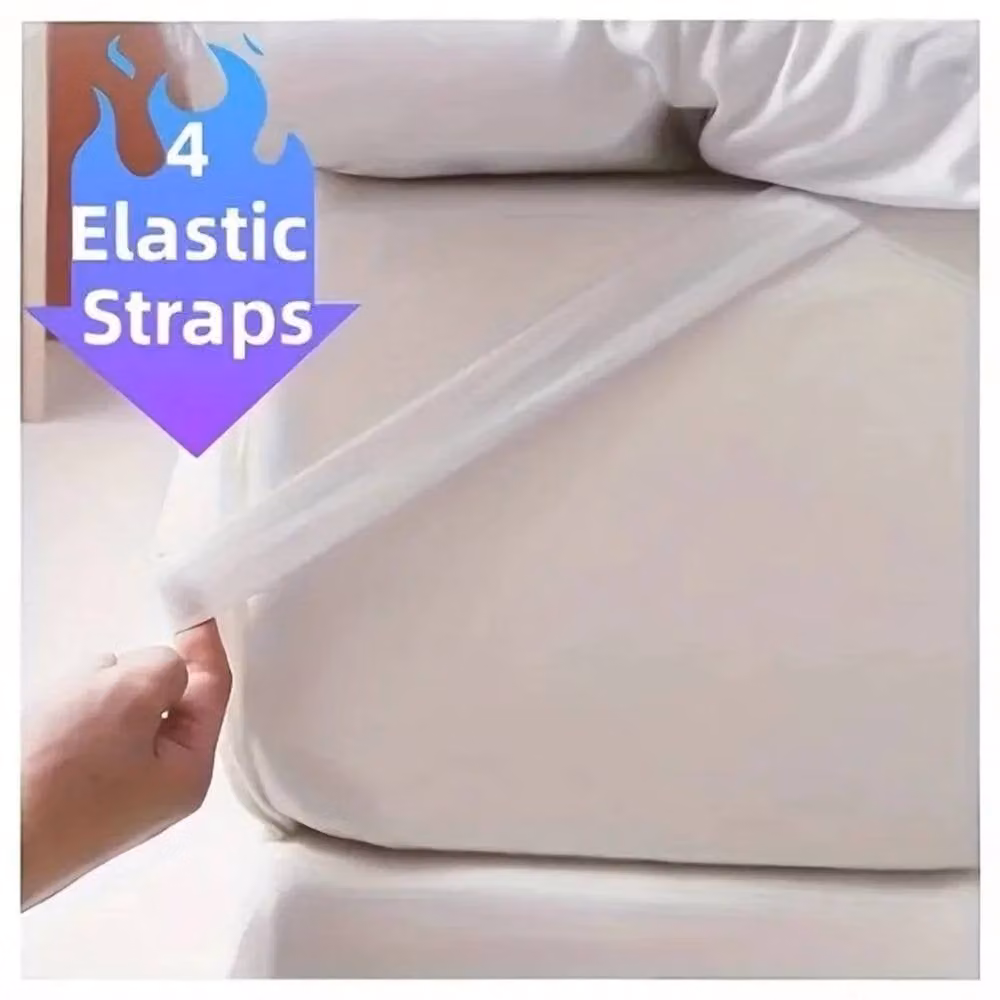 Nordara Double Hotel Quality Mattress Topper, 10cm Thick, White – 2