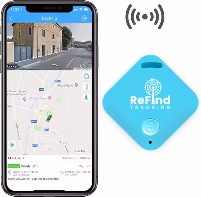 ReFind R4 Smart Bluetooth Tracker - Blue