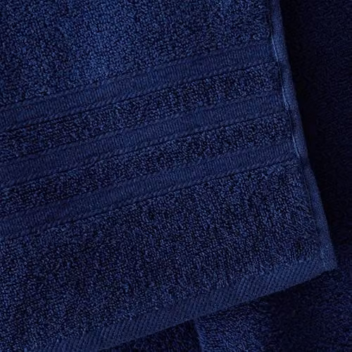 Catherine Lansfield Fluffy Cotton Bath Sheet in Blue, W/D/H: 90 x 140 cm – 2