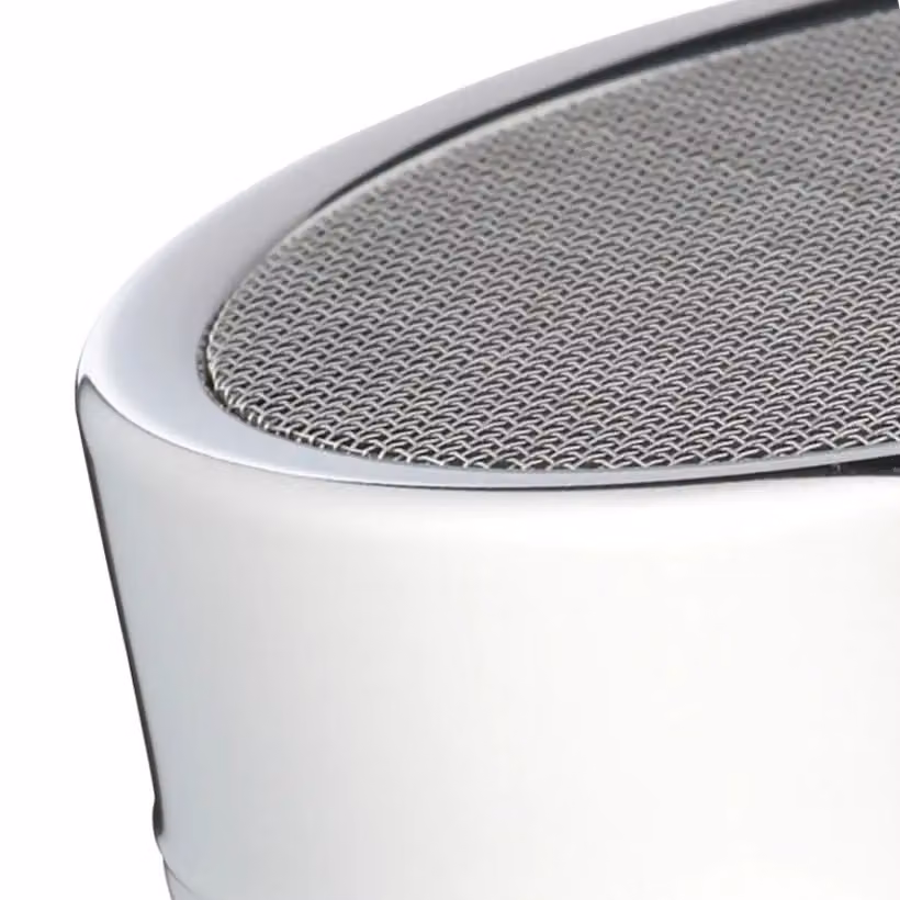KitchenCraft Stainless Steel Fine Mesh Flour Sifter in Silver, W: 9.1 cm, H: 7.3 cm – 5