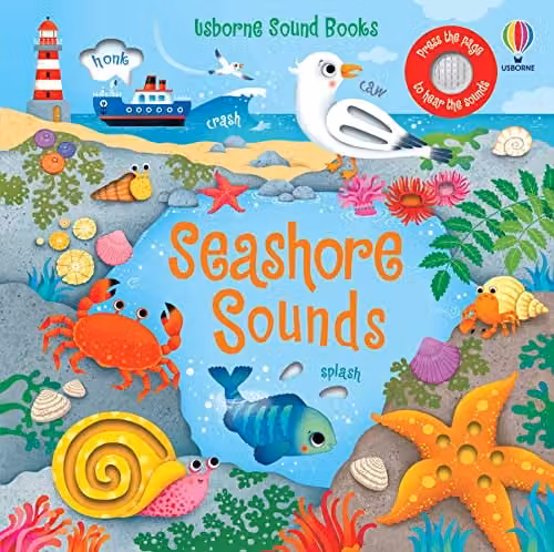 Usborne Seashore Sounds Sound Book, Multicolour – 1