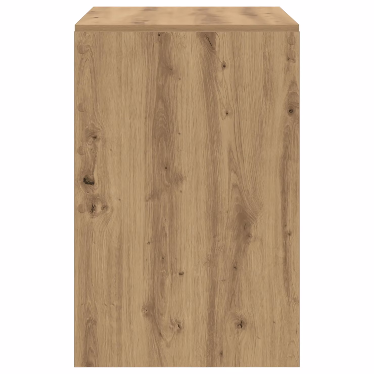 Berkfield Artisan Oak Writing Desk in Brown, W/D/H: 80 x 50 x 76 cm – 3