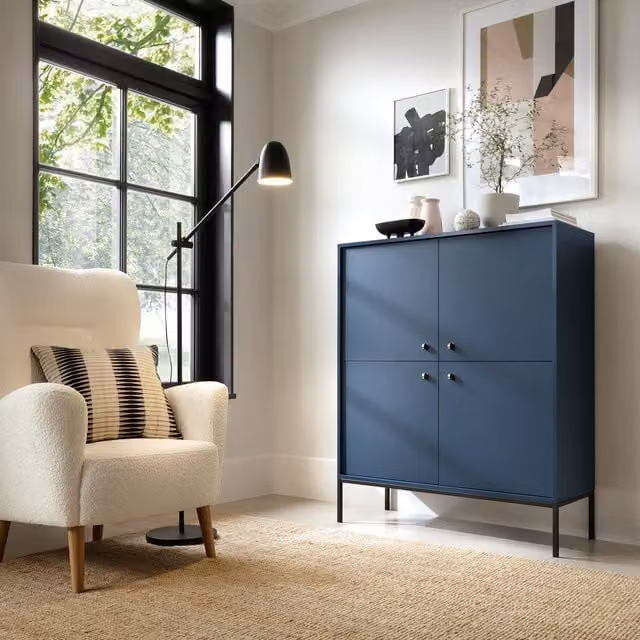 Abakus Direct Mono Cabinet in Dark Blue