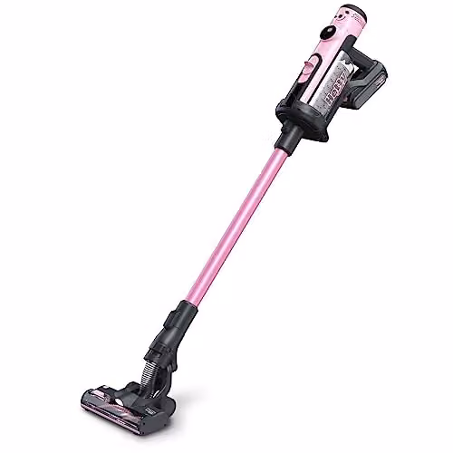 Henry Hetty Quick HET.100 Cordless Bagless Stick Vacuum Cleaner, Pink, 300 W, 1 Liter