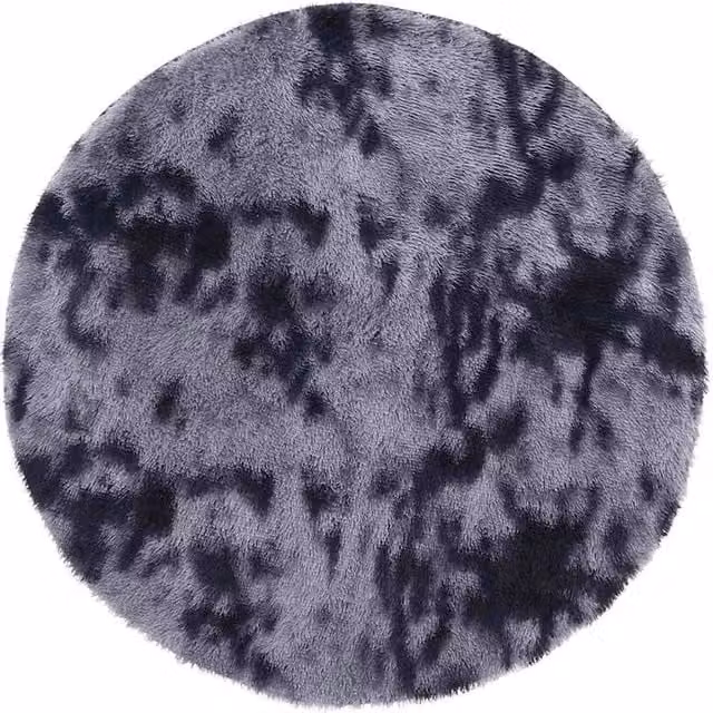 Berkfield Home NAVARRA Shaggy High Pile Rug, Dark Grey, W/D: 200 x 200 cm – 1
