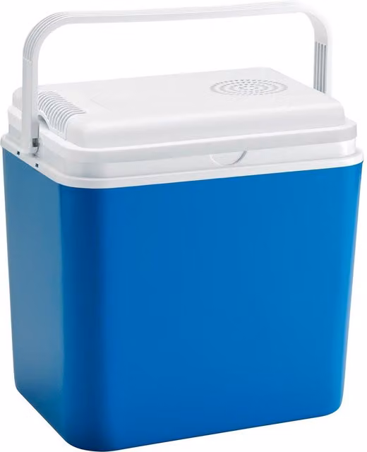 Harbour Housewares 12V Electric Insulated Cool Box, 30l, Blue