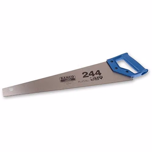 Bahco 244-22-PRC Hardpoint Handsaw Fine Cut, Blue