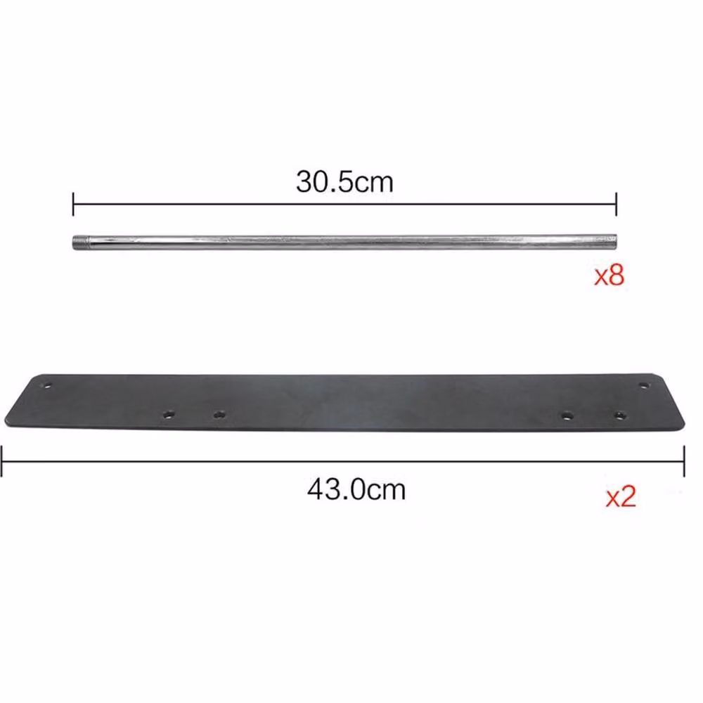SPETLEK Wall Mounted Snowboard Rack Storage in Black – 3