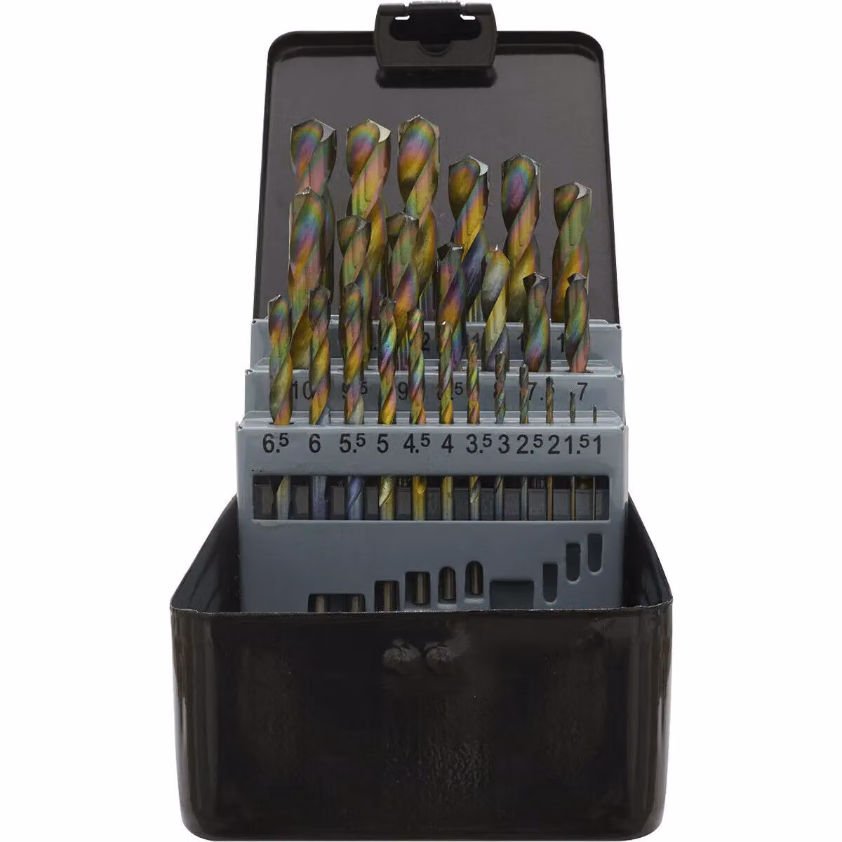 Loops 25 Piece HSS Twist Drill Bit Set in Multicolour – 3