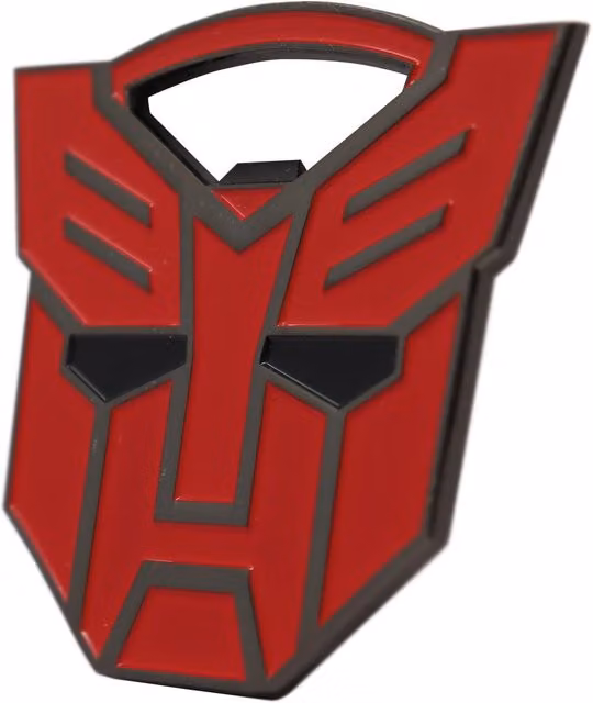 FaNaTtik Transformers Autobots Magnetic Metal Bottle Opener in Red and Multicolour, 7 x 7 x 7 cm – 3