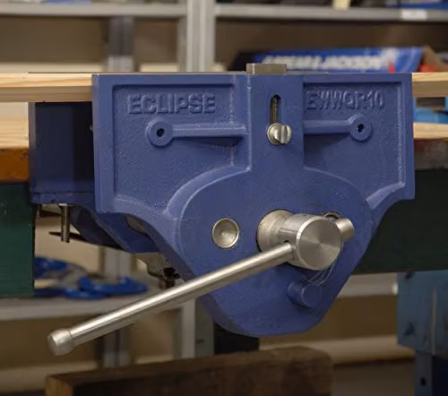 Eclipse Professional Tools EWWQR7 7 inch Quick Release Woodworking Vice, Blue and Grey – 2