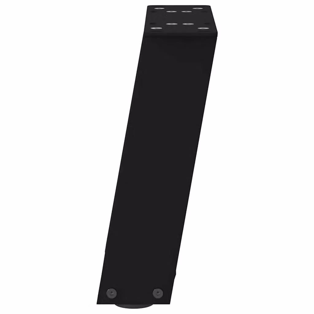 Berkfield Home U-Shaped Steel Coffee Table Legs, 2 Pieces, Black, W/D/H: 30 x 30 x 30 cm – 4